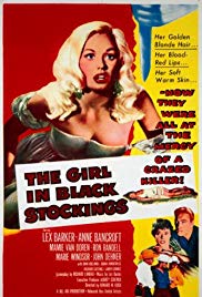 The Girl in Black Stockings (1957)